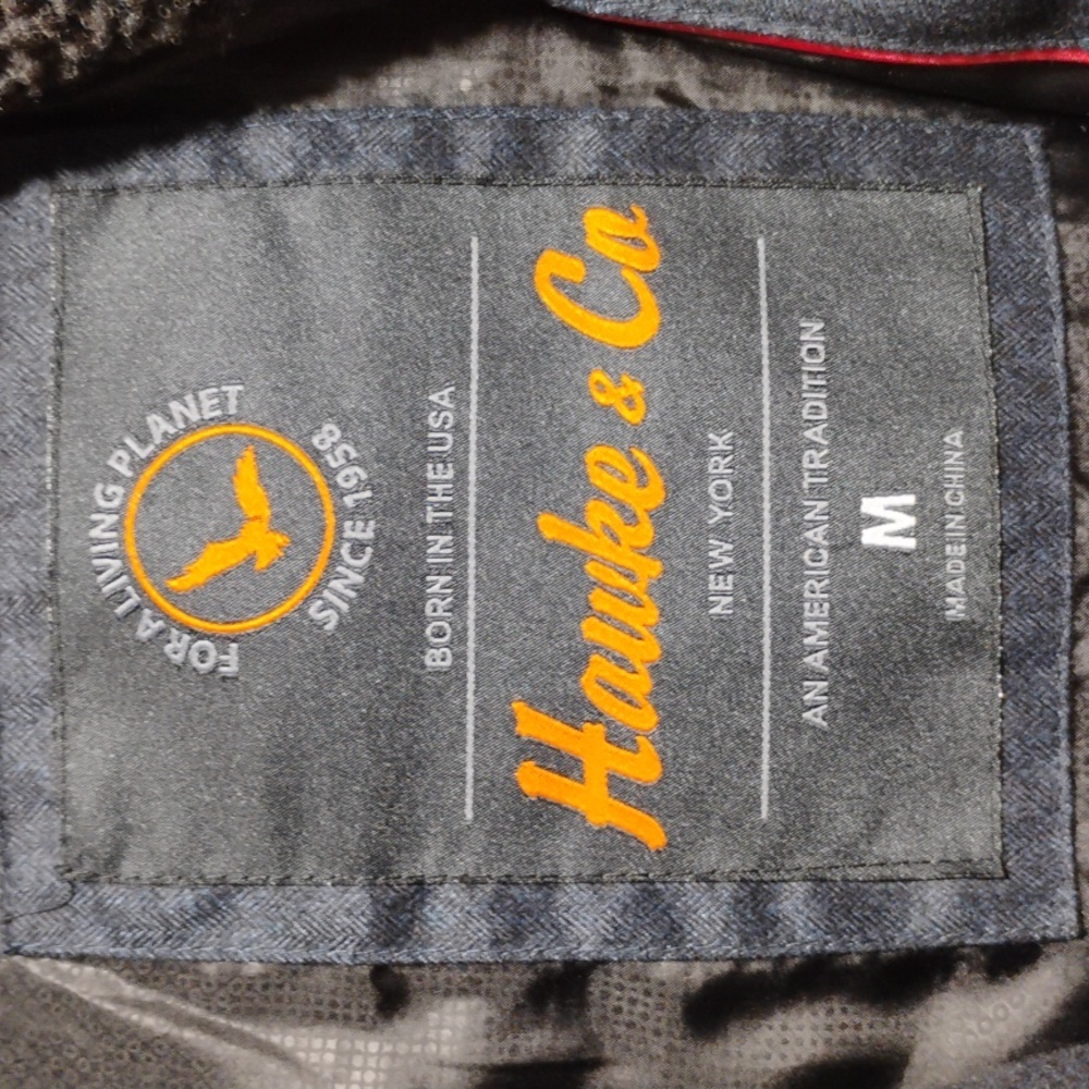 SALE! Hawke & Co. Harrison Quilted Puffer Duck Down Feathers Blend Winter Coat - Picture 5 of 15